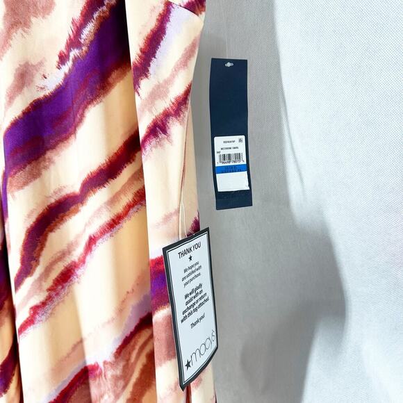 RACHEL Rachel Roy Printed Sleeveless Midi Sheath Dress Size XL Casual Wear - Picture 5 of 13